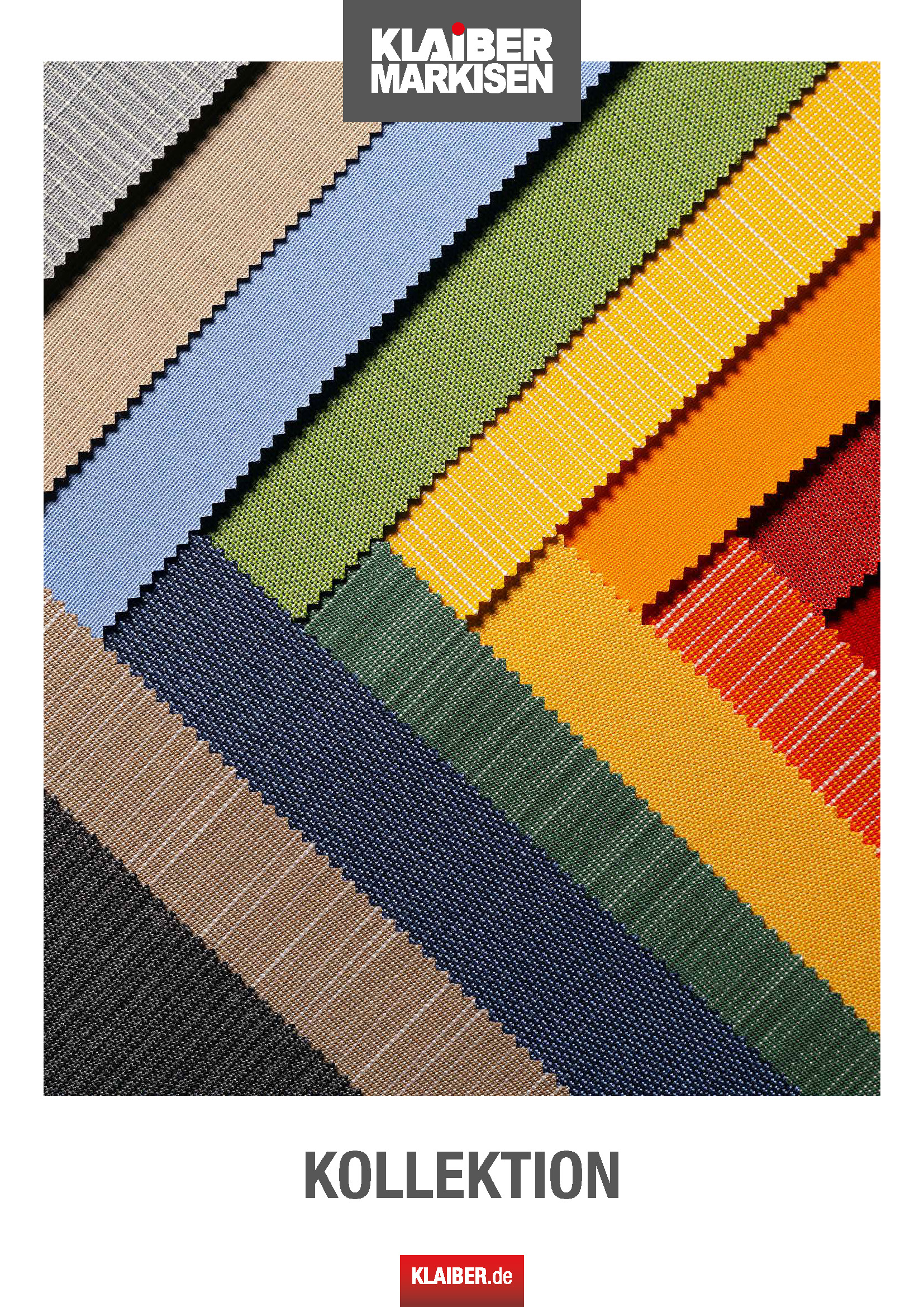 Tuchkollektion für Sonnenschutzgewebe